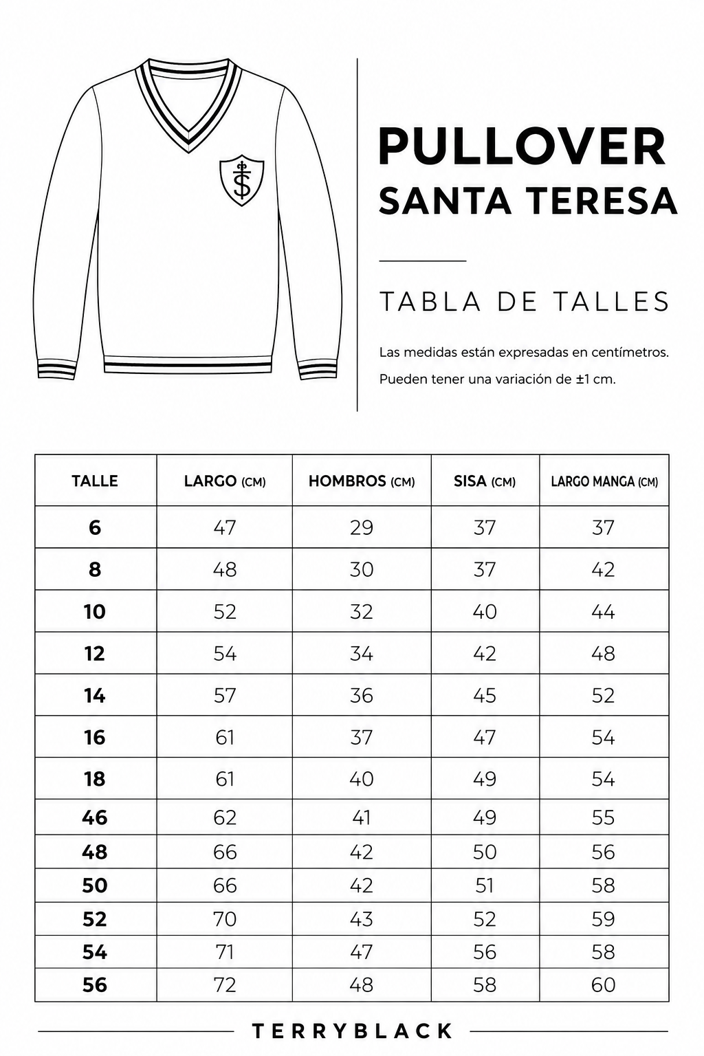 pullover santa teresa